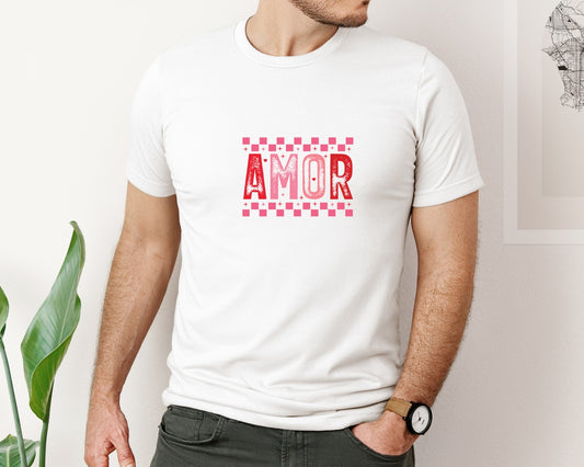 Amor Valentines Day Graphic T-Shirt