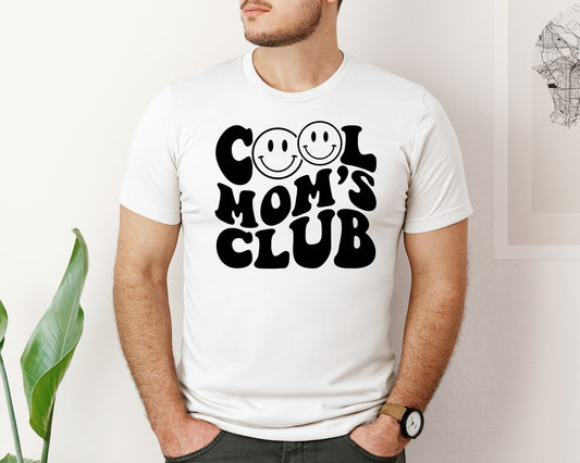 Cool Moms Club Wavy 2 Graphic T-Shirt