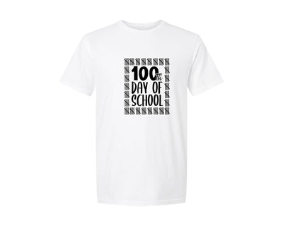 brand:Generic|color:White|100 Day Of School T Shirt Graphic Graphic T-Shirt