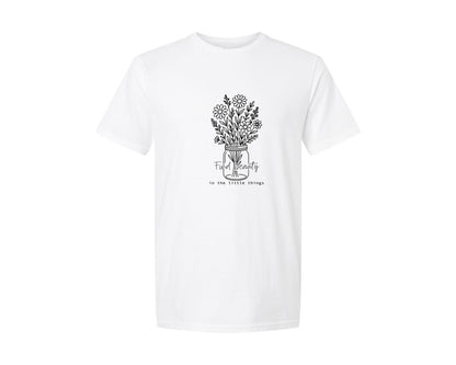 brand:Generic|color:White|Motivational Floral Quote Vintage Graphic T-Shirt