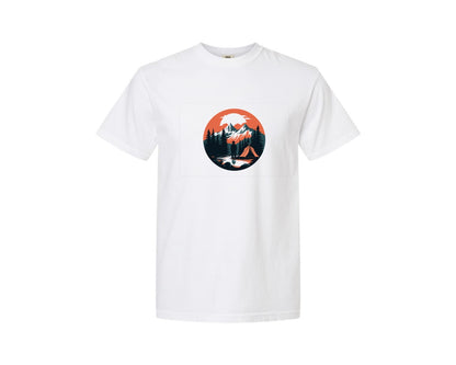 brand:Comfort Colors|color:White|Camping T Shirt Vector Design 6 Graphic T-Shirt