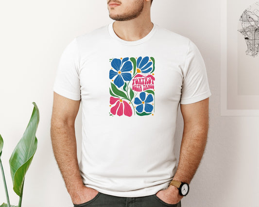 Foxtrot Delta Tango Floral Graphic T-Shirt