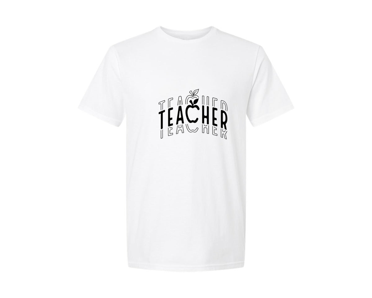 brand:Generic|color:White|Teacher Teacher Life Shirt Graphic T-Shirt
