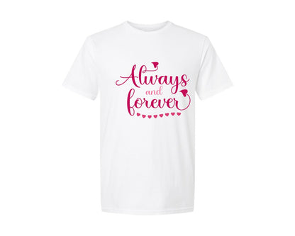 brand:Generic|color:White|Valentine Sentiments Clip Art Graphic T-Shirt