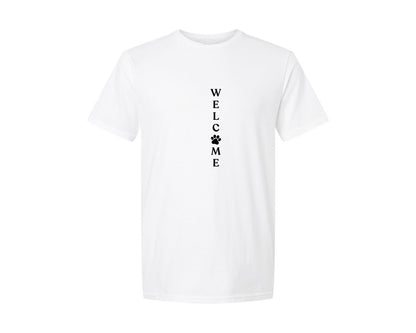 brand:Generic|color:White|Welcome Porch Sign 22 Graphic T-Shirt