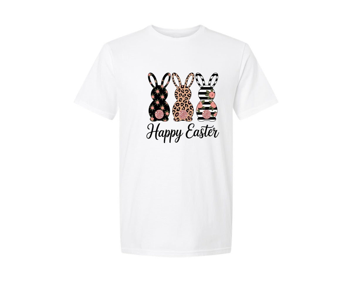 brand:Generic|color:White|Easter Bunny 31 Graphic T-Shirt