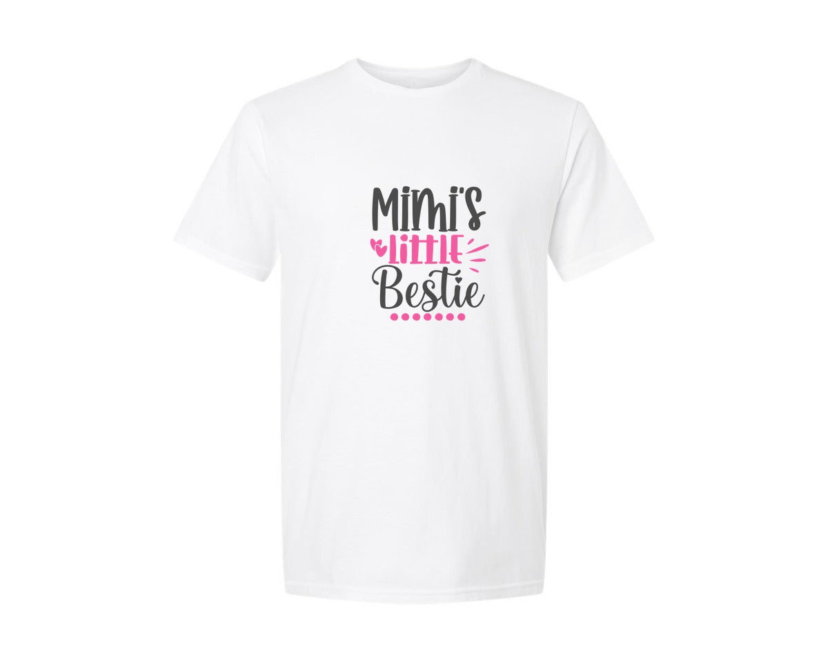 brand:Generic|color:White|Mimis Little Bestie Graphic T-Shirt