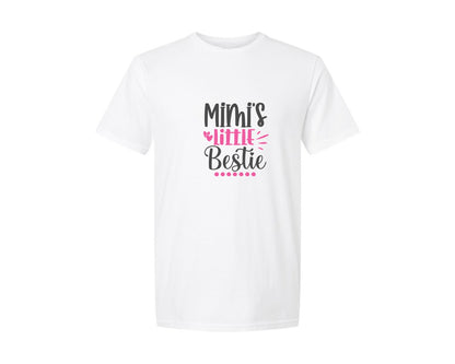 brand:Generic|color:White|Mimis Little Bestie Graphic T-Shirt