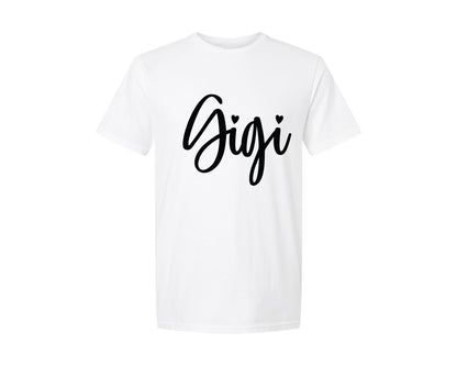 brand:Generic|color:White|Gigi Mimi Gigi Graphic T-Shirt