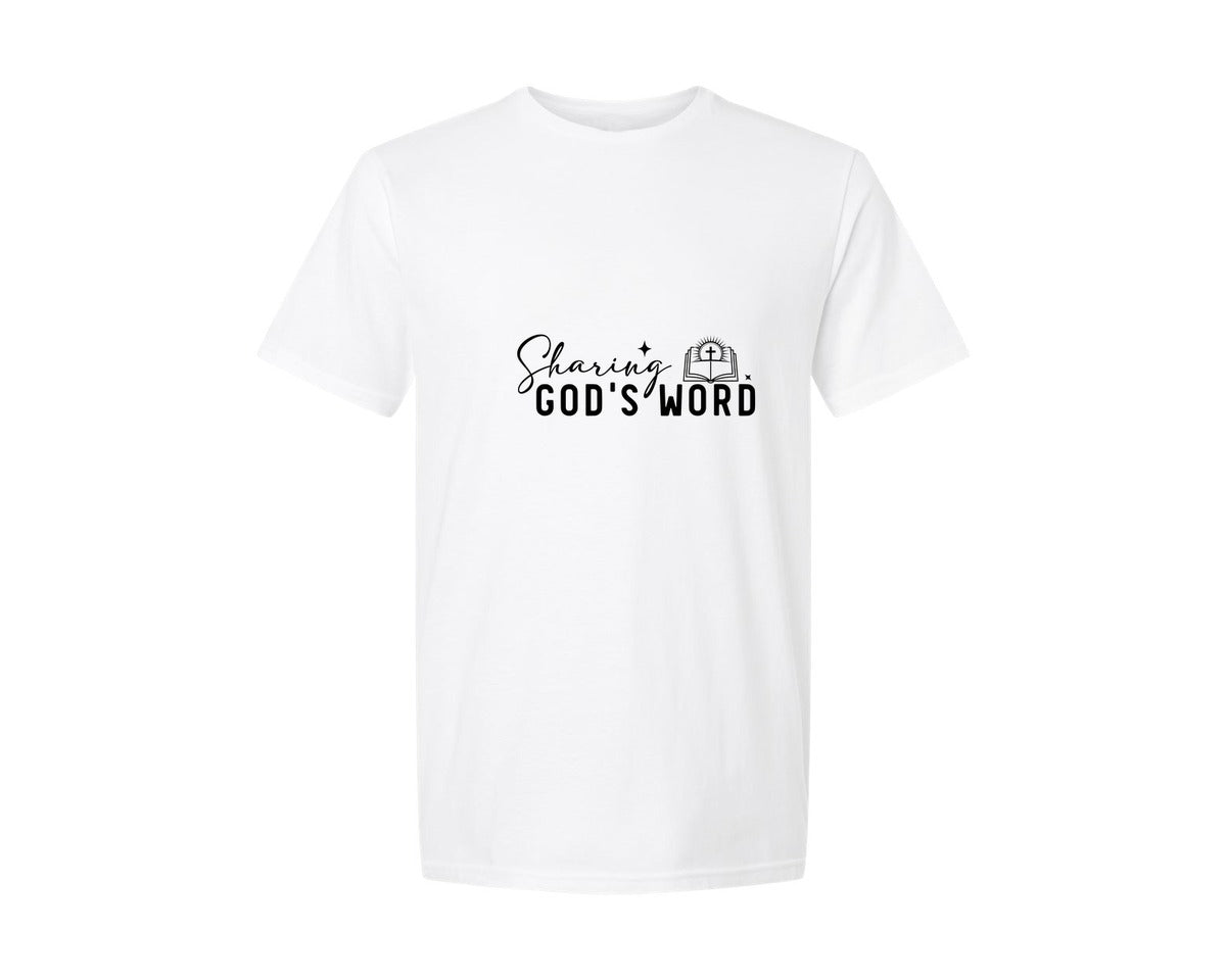 brand:Generic|color:White|Speak Words Of Truthreligious Graphic T-Shirt