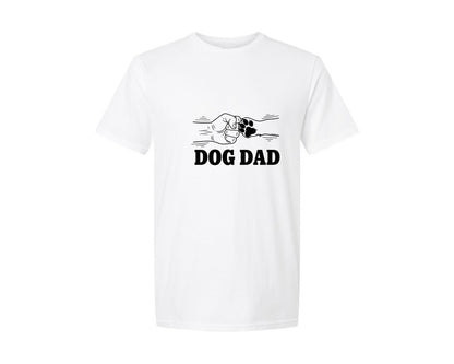 brand:Generic|color:White|Brotherhood Between Man And Pup Graphic T-Shirt