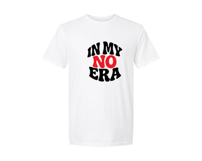 brand:Generic|color:White|Retro In My No Era T Shirt Design Graphic T-Shirt