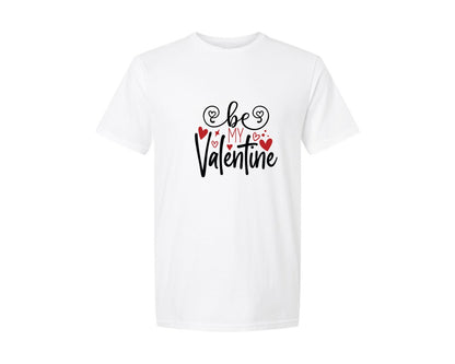 brand:Generic|color:White|Be My Valentine 750 Graphic T-Shirt