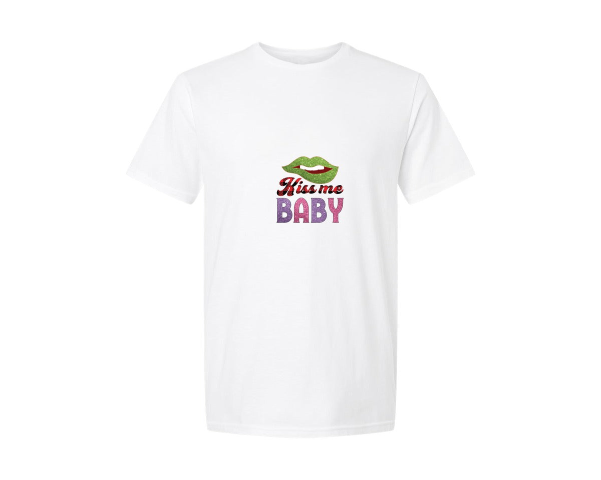 brand:Generic|color:White|Valentines Day Design Mega 2 Graphic T-Shirt