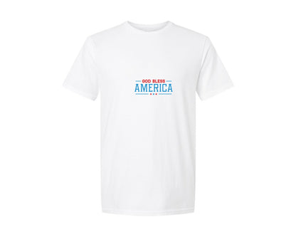brand:Generic|color:White|4Th Of July T Shirt God Bless America 2 Graphic T-Shirt