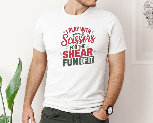 Hairdresser Cut File Hairstylist 4 Graphic T-Shirt