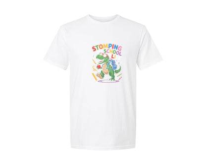 brand:Generic|color:White|Funny Dinosaur Back To School Shirt Graphic T-Shirt
