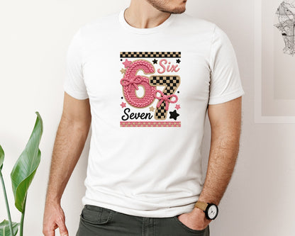 brand:Bella Canvas|color:White|Knitted Rope 67 Valentine Design Graphic T-Shirt