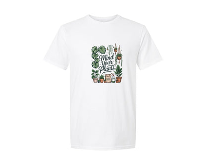 brand:Generic|color:White|Funny Plant Lover Sarcastic T Shirt Graphic T-Shirt