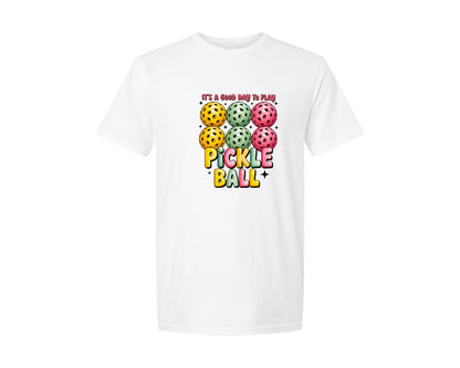 brand:Generic|color:White|Pickleball Sport Graphic Graphic T-Shirt