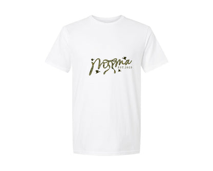 brand:Generic|color:White|Camo Mama Bow Duck Hunting Mama Graphic T-Shirt