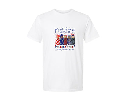 brand:Generic|color:White|Nicu Firecrackers Nicu Graphic T-Shirt
