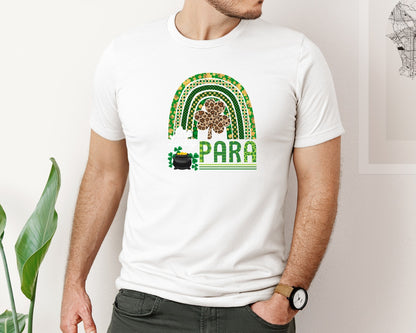 brand:Bella Canvas|color:White|Irish Lucky St Patricks Day T Shirt Graphic T-Shirt