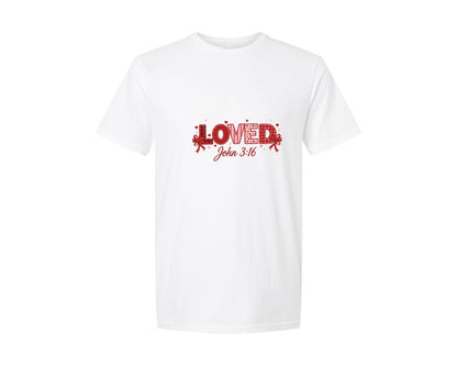 brand:Generic|color:White|Christian Valentine Pngloved John 316 Graphic T-Shirt