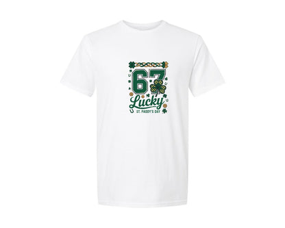 brand:Generic|color:White|St Patricks Day 67 Graphic T-Shirt