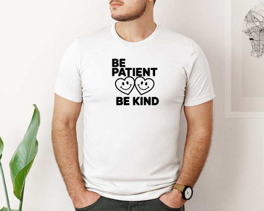 Be Patient Be Kind Autism Shirt Graphic T-Shirt