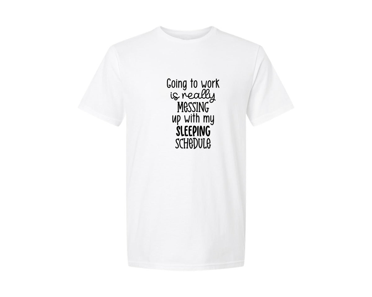 brand:Generic|color:White|Funny Naps Designs Graphic T-Shirt