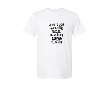 brand:Generic|color:White|Funny Naps Designs Graphic T-Shirt