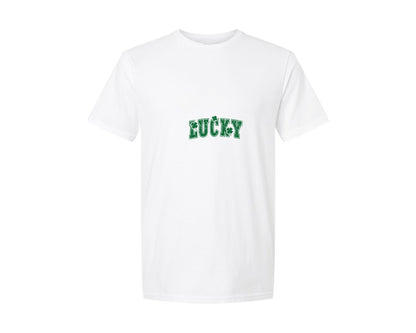 brand:Generic|color:White|St Patricks Day Lucky 10 Graphic T-Shirt