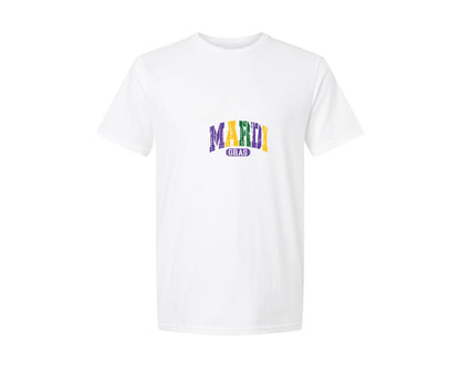 brand:Generic|color:White|Mardi Gras Mardi Gras 5 Graphic T-Shirt