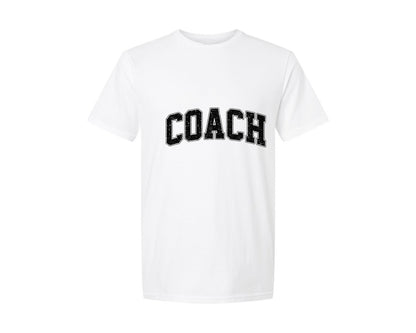 brand:Generic|color:White|Coach Retro Varsity Graphic T-Shirt