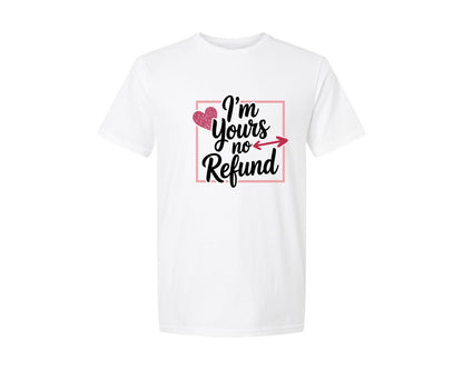 brand:Generic|color:White|Funny Valentine Love Quote Graphic T-Shirt