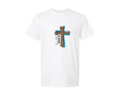 brand:Generic|color:White|Love Like Jesus Christian 3 Graphic T-Shirt