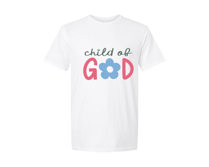 brand:Generic|color:White|Child Of God Svgchristian Svgreligious 5 Graphic T-Shirt