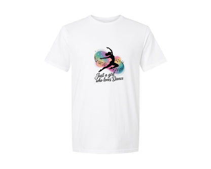 brand:Generic|color:White|Vibrant Dancer Musical Notes T Shirt Graphic T-Shirt