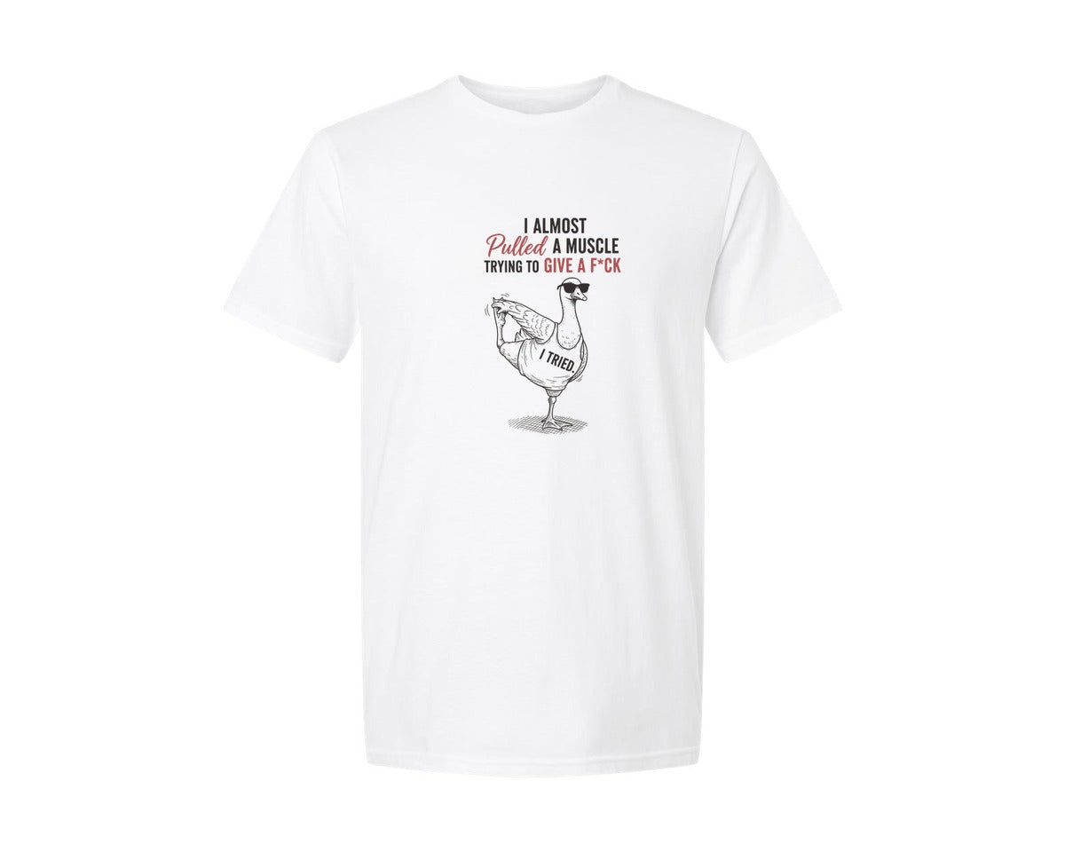 brand:Generic|color:White|Funny Sarcastic Goosesassy Quote Graphic T-Shirt