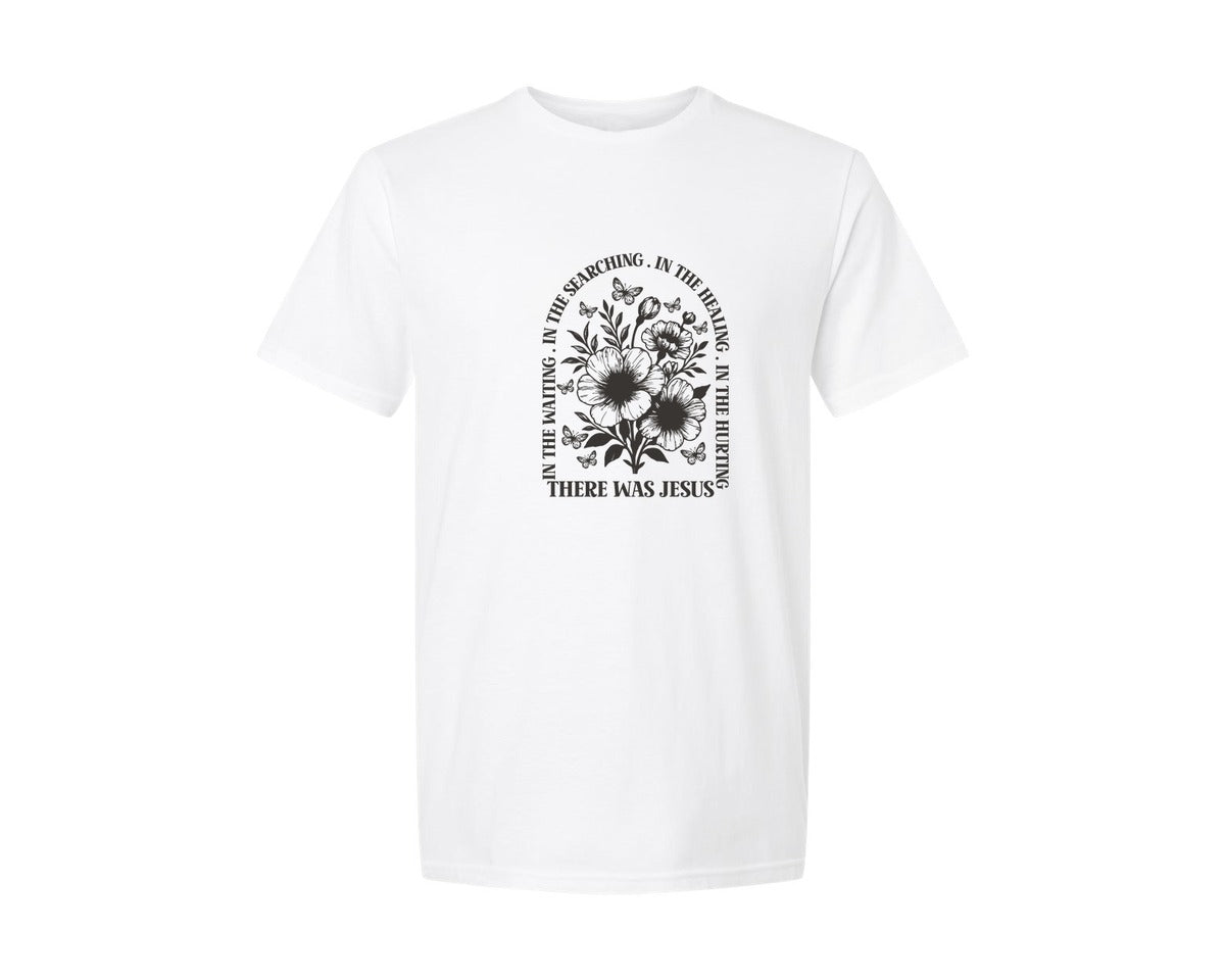 brand:Generic|color:White|Love Jesus God Retro Vintage Boho Graphic T-Shirt