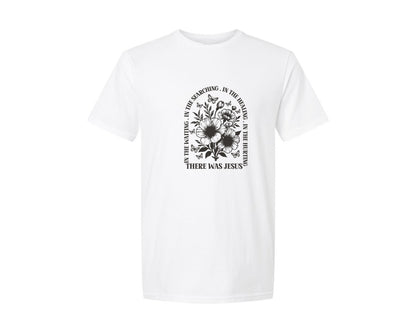 brand:Generic|color:White|Love Jesus God Retro Vintage Boho Graphic T-Shirt