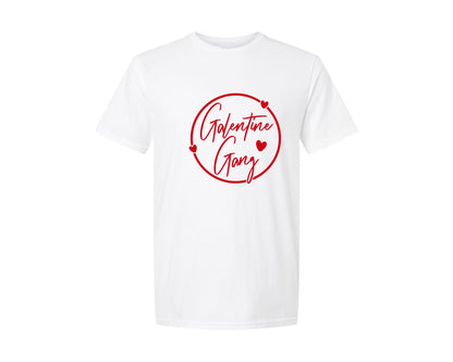 brand:Generic|color:White|Galentine Gang Valentine 2 Graphic T-Shirt