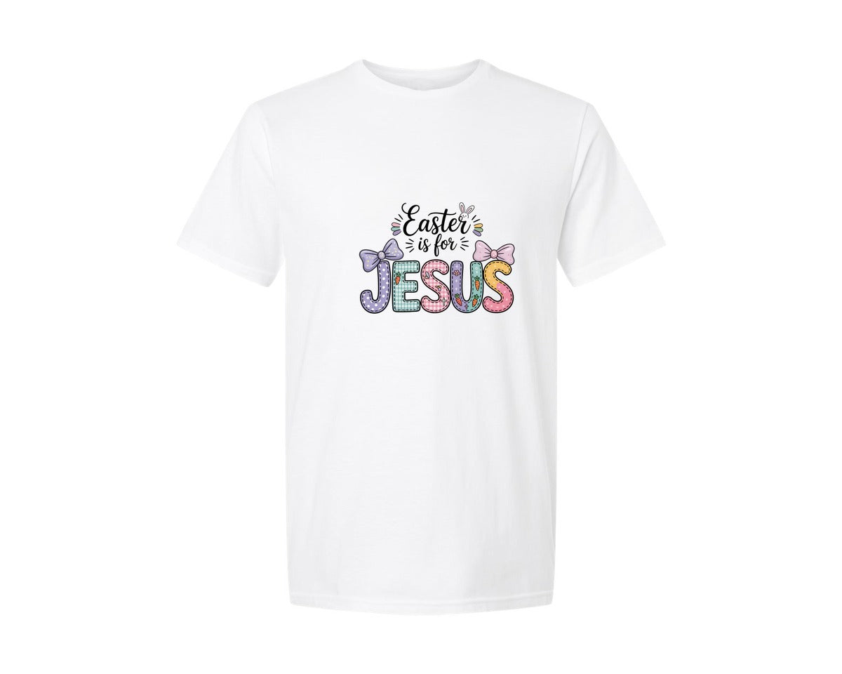brand:Generic|color:White|Easter Is For Jesus Pngchristian Easter 2 Graphic T-Shirt