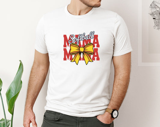Softball Mama Softball Pngmama Graphic T-Shirt
