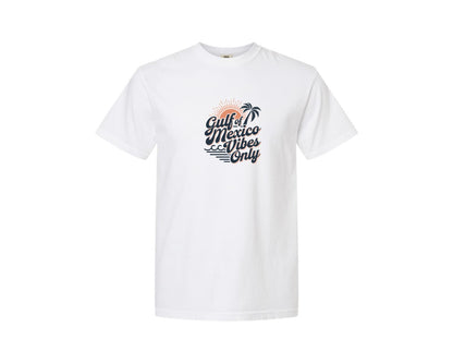 brand:Comfort Colors|color:White|Gulf Of Mexico Vibes Only 4 Graphic T-Shirt