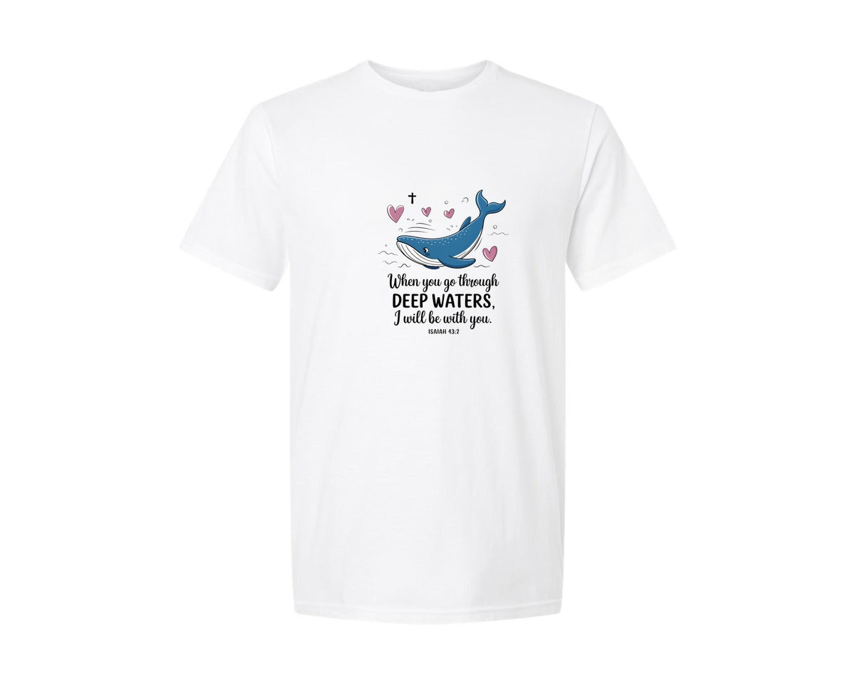 brand:Generic|color:White|Faith Based Art Graphic T-Shirt