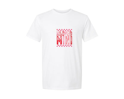 brand:Generic|color:White|One Loved Mama Mini Valentines Graphic T-Shirt