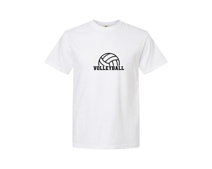 brand:Comfort Colors|color:White|Volleyball 15 Graphic T-Shirt