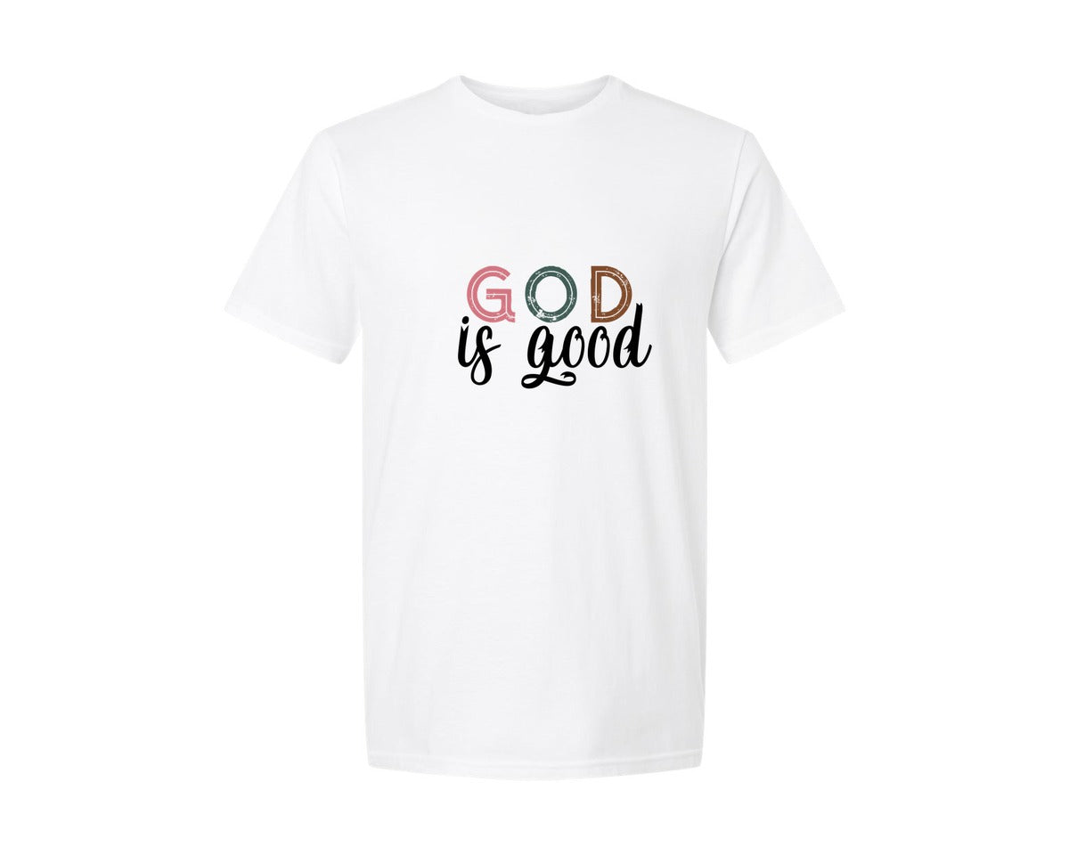 brand:Generic|color:White|Boho Christian Religious Graphic T-Shirt